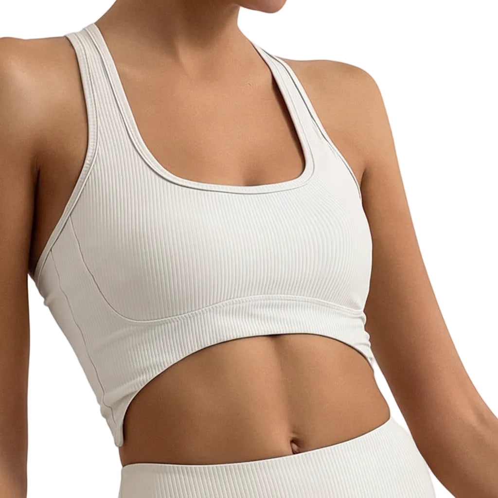 Top mit asymmetrischem Design und ohne Ärmel