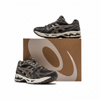 Asics Gel Kayano 14 Sepia Dark Taupe Schuhe Rückansicht