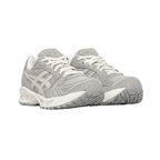 Asics Gel Kayano 14 Weiß Salbei Grau Schuhe Vorderansicht