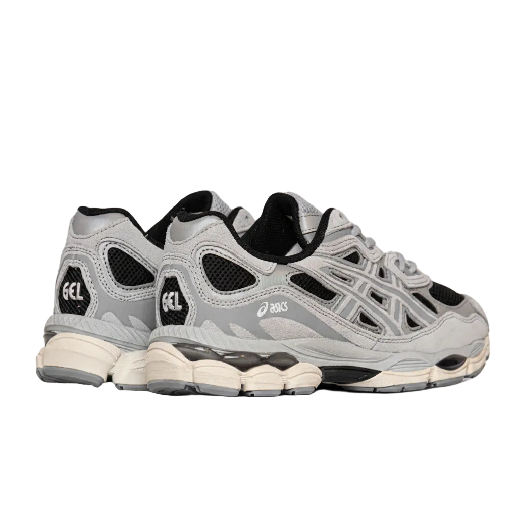 Asics Gel NYC Black Piedmont Grey Sneaker Rückansicht