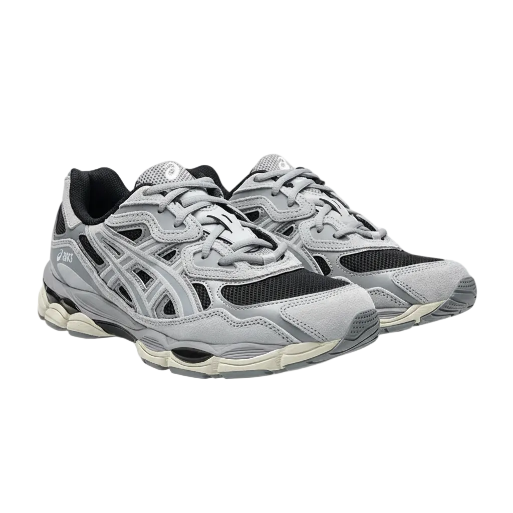 Asics Gel NYC Black Piedmont Grey Sneaker Vorderansicht