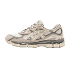 Asics Gel NYC Cream Oyster Grey Sneaker Vorderansicht