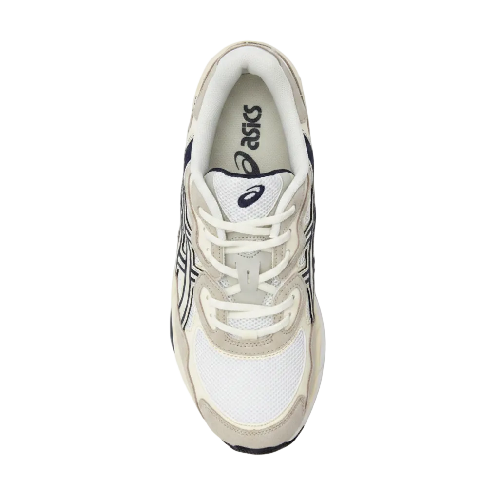 Asics Gel NYC Off White Cream Sneaker Rückansicht