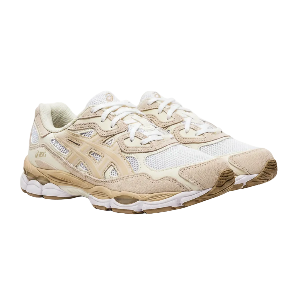 Asics Gel NYC Sneaker White Feather Grey Vorderansicht