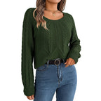 Freizeit Sweater mit geometrischem Design