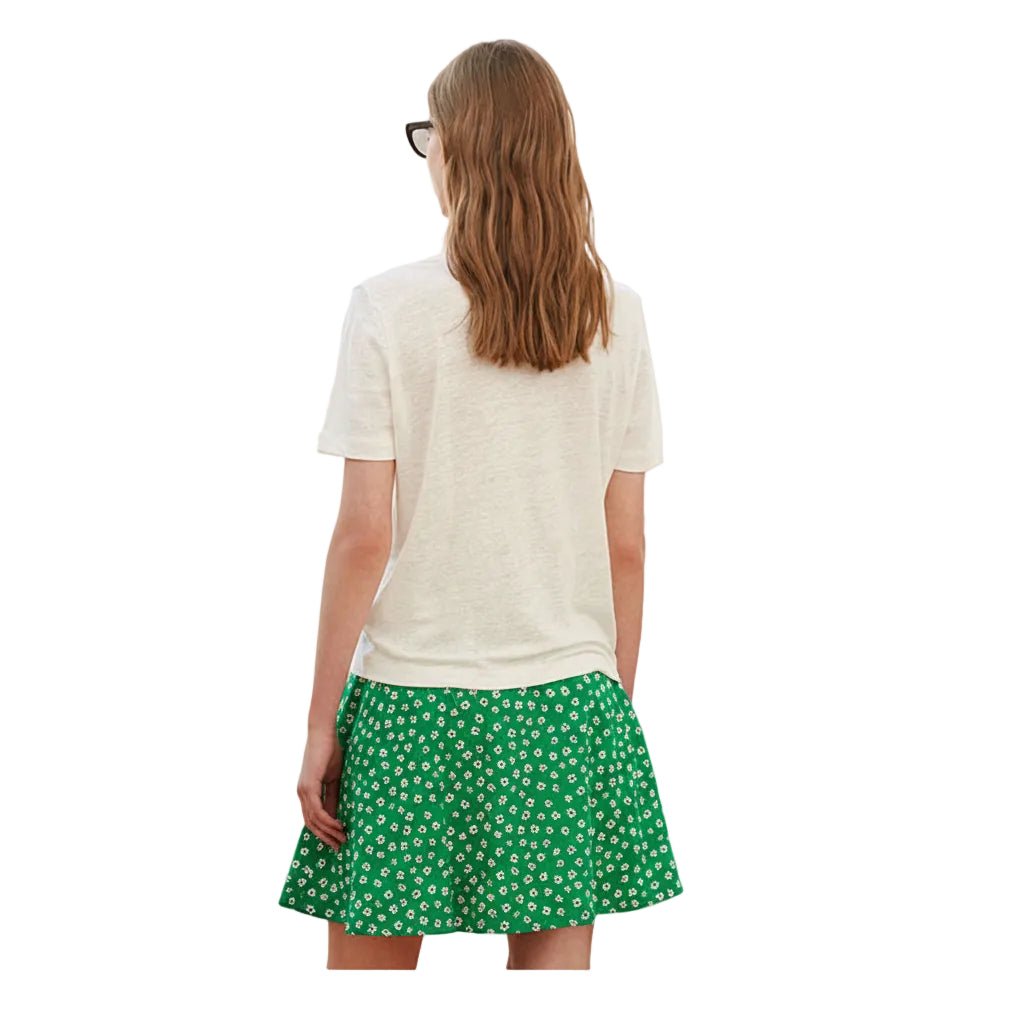 Baumwoll T Shirt mit Print und weicher Oberfläche