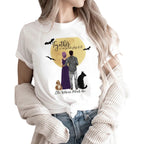 Damen Shirt mit Monddesign und weichem Baumwollmaterial