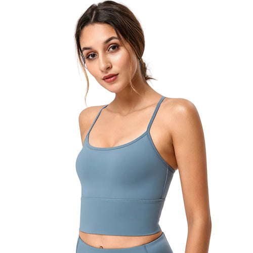 Damen Tank Top ohne Bügel in Schwarz ärmellos